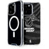 NBA Miami Heat Black Animal Print iPhone 15 Pro MagSafe Case